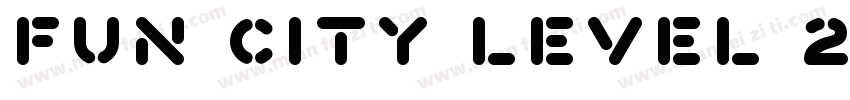 Fun City Level 2字体转换